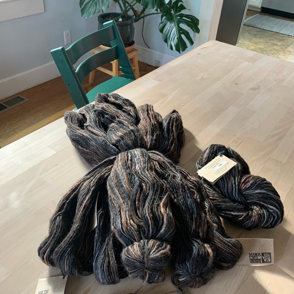 Manos del Uruguay handspun kettle dyed pure wool